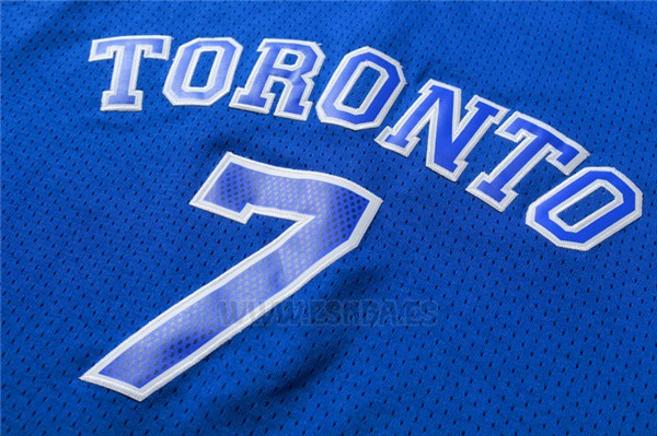 Camiseta Toronto Raptors Kyle Lowry #7 Retro Azul